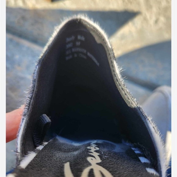 NWOT Seven for All Mankind “Dandy” Zebra Calf Mules, Size 9 1/2 - Picture 9 of 10